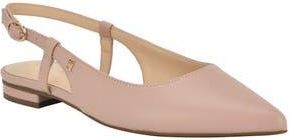 Tommy Hilfiger Vamina Slingback Pointed Toe Flat in Medium Pink at Nordstrom Rack, Size 5.5