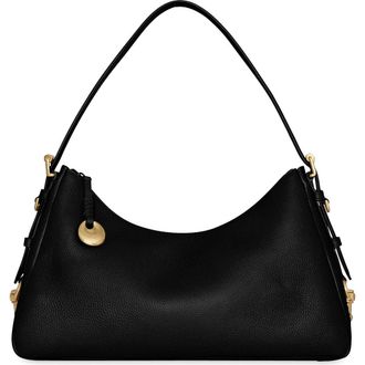 Rebecca Minkoff Large Mia Leather Shoulder Bag in Black at Nordstrom