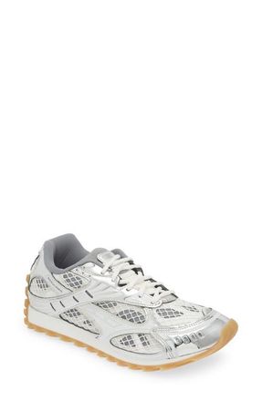Bottega Veneta Orbit Sneaker in 1425 Silver-White-Opw Rub at Nordstrom, Size 10Us