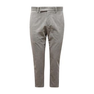 PT01 Rsz1Z00Fwd Pantaloni in Velluto Edge - - Trousers - Uomo - Grigio - S