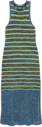 Scotch & Soda Abito midi in maglia - Blu