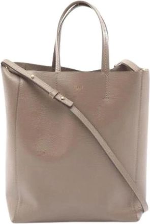 Celine Pre-owned Tote Bags, female, Beige, Size: ONE SIZE Pre-owned Vintage Tote Bag