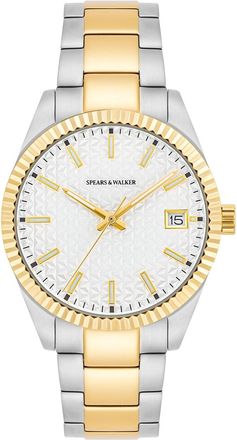 Spears & Walker Mens Quarzuhr - Gold Stainless Steel - One Size