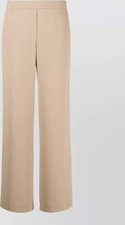 Parosh silk wide-leg trousers