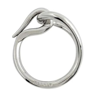 Herm&egrave;s Pre-owned Scarf Ring - Dames - Vintage Accessoires - Grijs - ONE Size - Vintage