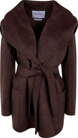 Max Mara Hooded Caban Jacket Mxs Golf