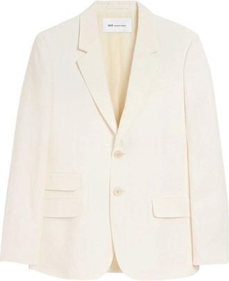 Ami Straight Single Breasted Jacket