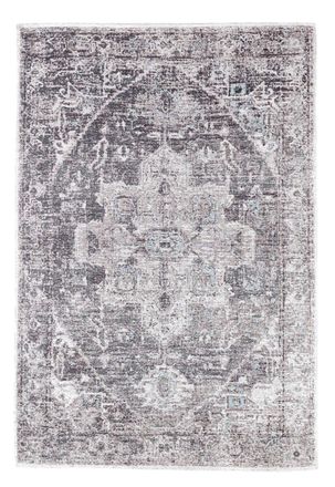 Tom Tailor Alfombra de algod&oacute;n y poli&eacute;ster tejida a m&aacute;quina - gris - 230x340 cm