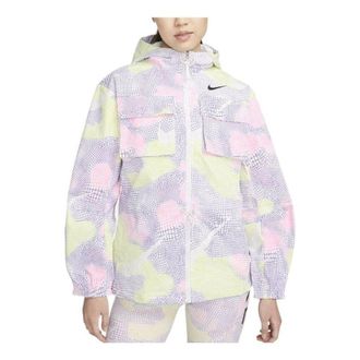 Nike (WMNS) Nike x Serena Williams Design Crew Woven Jacket (Asia Sizing) Purple Yellow DV8073-702