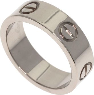 Cartier White Gold (18K) Band Ring (Pre-Owned)
