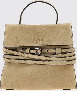 Moschino Borsa Tie Me Moschino Couture in pelle scamosciata