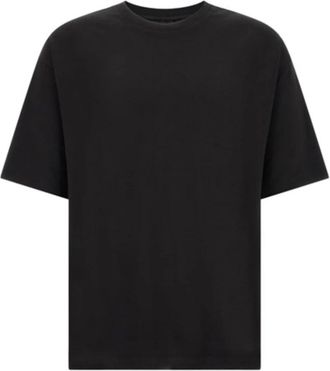 Thom Krom Katoenen T-shirt - Heren - T-shirts - Zwart - S - Katoen - Tops