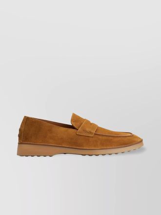 Tod's suede loafers