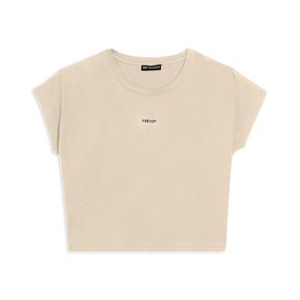 Freddy T-shirt donna con stampa sulle spalle
