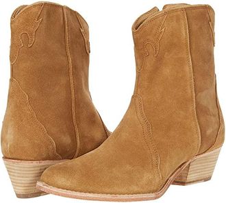 Free People New Frontier Western Boot Womens Shoes Beige : EU 36 (US Womens 6) M, Leather