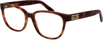 GCDS Brown Plastic Glasses (Frames)