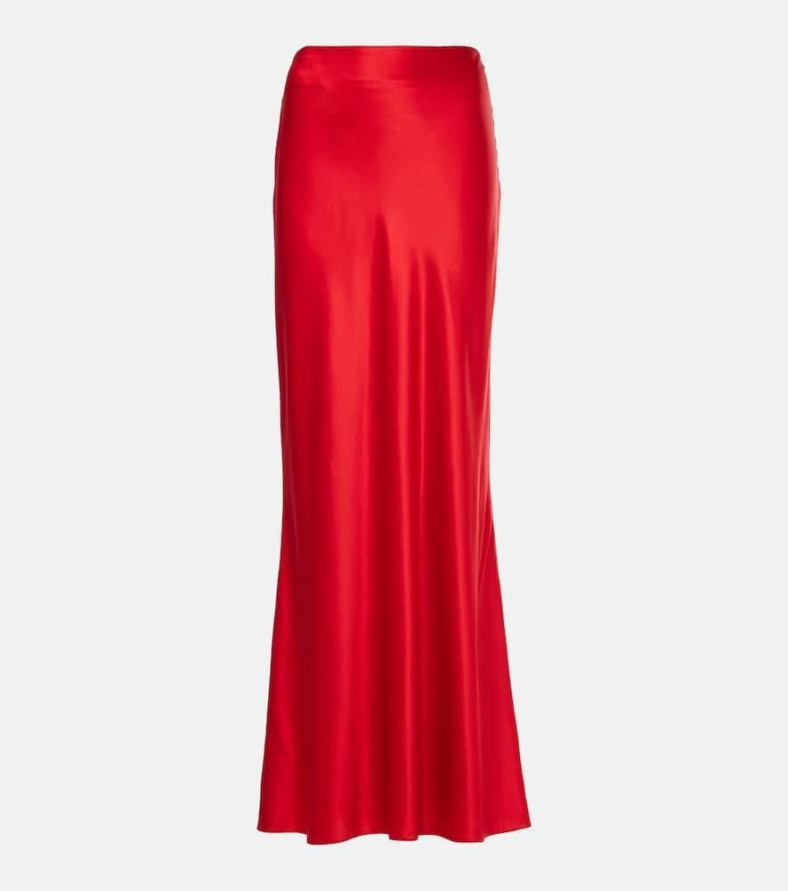 Jupe Longue Femme Zara ORANDESIGNE Jupe Longue Femme Ete Taille Elastique Maxi Jupe Fluide Boho Rétro Mode Élégant Couleur Unie Jupe Plissee Trapeze Plage Casual Skirt Ete C Bleu XS Jupe Maxi