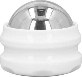 OEM Pelota De Masaje De Crioterapia De Acero Inoxidable 304 - Rodillo De Hielo Y Calor Para Aliviar Dolores Y Molestias - Blanco