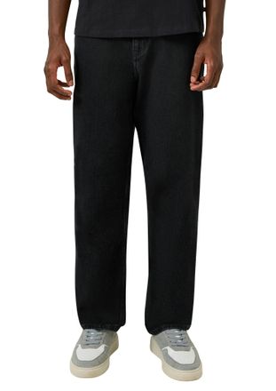 QS by s.Oliver 5-Pocket-Jeans QS, Herren, Gr. 31, L&auml;nge 32, schwarz, Denim/Jeans, Obermaterial: 100% Baumwolle, unifarben, loose fit lang, Jeans 5-Pocket-Jeans, im L