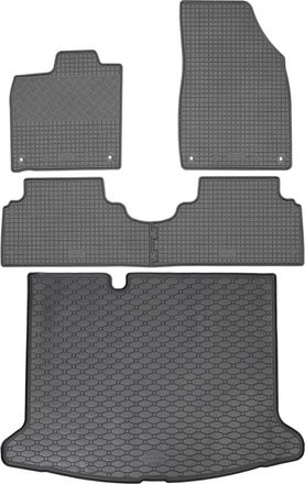 OEM Juego De Alfombrillas De Goma Para Coche Y Alfombrilla Para Maletero Para Volkswagen Id.3 Crossover A Partir De Noviembre De 2019