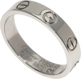 Cartier Platinum 950 Band Ring (Pre-Owned)