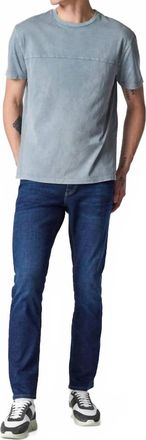 Mavi Jake Slim Leg Jeans In Mid Organic Move