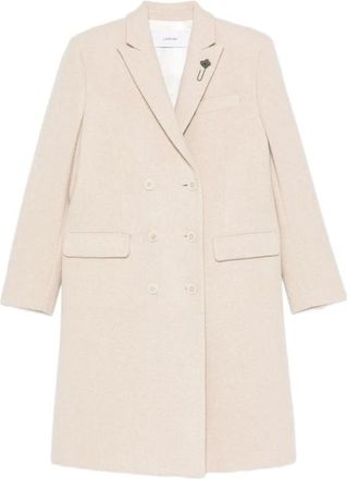 Lardini Jassen, Dames, Beige, XS, Belted Coats