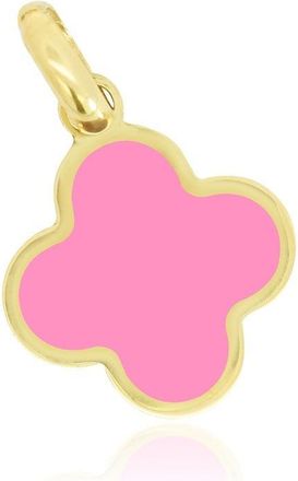 The Lovery Bubblegum Pink Clover Charm