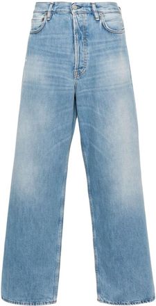 Acne Studios mid-rise wide-leg jeans - men - Cotton - 48 - Blue