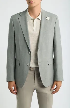 BOSS H-Hutson-263 Slim Fit Sport Coat in Open Green at Nordstrom, Size 38