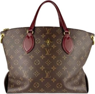 Louis Vuitton Pre-owned Monogram Canvas Handbag - Dames - Vintage Handtas - Bruin - ONE Size - Vintage