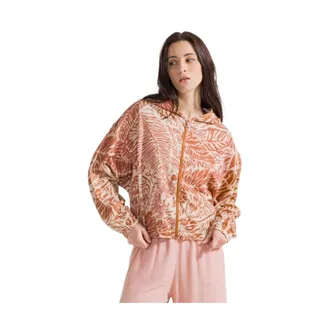 Deha Deha, Dames, Sweatshirts & Hoodies, Bruin, Maat: M Katoen