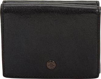 Coach Soft Leather Trifold Origami Coin Wallet