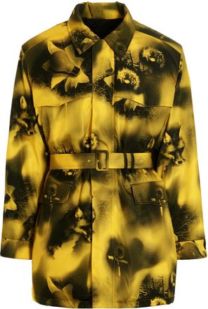 Prada Bicolor Polyamide Mens Parka