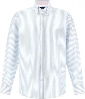 Paul & Shark Paul&Shark - Overhemden > Casual Overhemden - Heren - Casual Overhemden - Blauw - 4XL - Overhemden