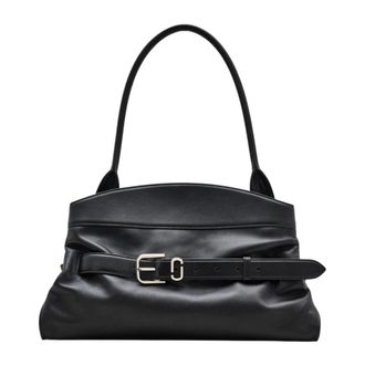 Marc Jacobs Shoulder Bags, female, Black, ONE SIZE, The Satchel Small Bag