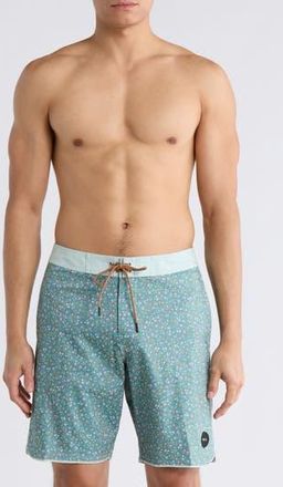 Rvca Baseline Swim Trunks in Blue Haze at Nordstrom Rack, Size 29