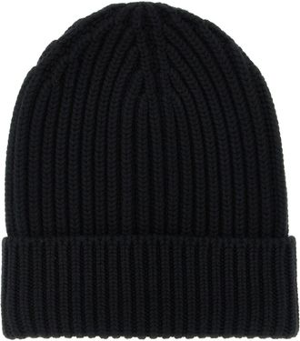 Dolce & Gabbana Wool Beanie Cappelli Nero-Donna