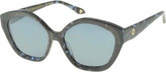 Ines De La Fressange Marylin Zonnebrillen Acetaat - Dames - Zonnebrillen - Blauw - ONE Size - Accessoires