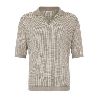 Ballantyne Polo Shirts, male, Gray, Size: 2XL Gingham Polo