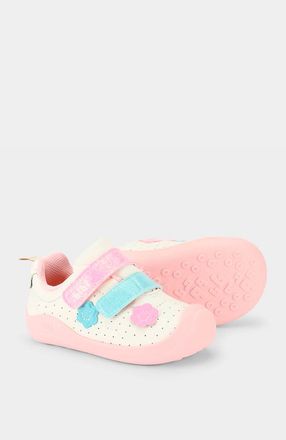 Bibi Baby Fisioflex First Walker Shoe in Pink Multi at Nordstrom, Size 6.5
