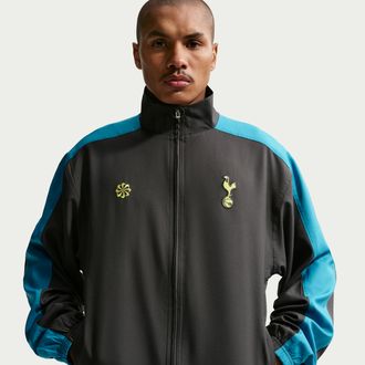 Nike Tottenham Hotspur SE Nike Mens Soccer Track Jacket in Grey | IB3834-060