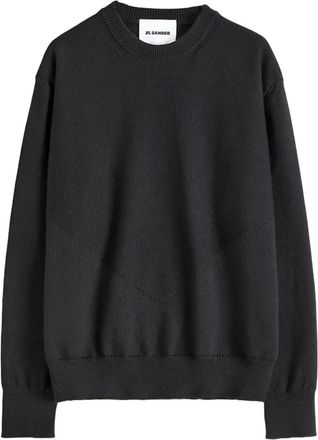 Jil Sander Maglione girocollo - Nero