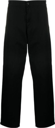 Carhartt Work in Progress Calder mid-rise wide-leg twill trousers - men - Cotton/Polyester/Polyester/Cotton - 33 - Black