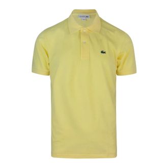 Lacoste Polo Shirts, male, Yellow, Size: M L.12.12 Light Piqu&eacute; Polo