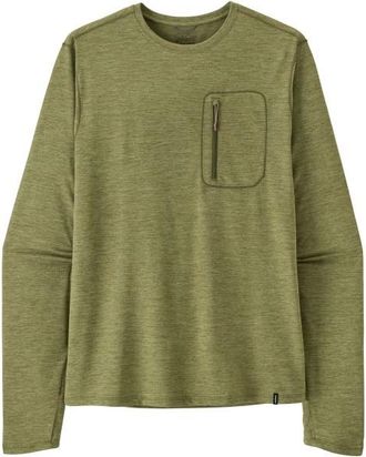 Patagonia L/S Cap Cool Sun Shirt Funktionsshirt f&uuml;r Herren | oliv