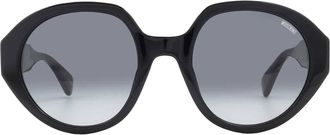 Moschino Grey Gradient Round Ladies Sunglasses MOS126/S 0807/9O 53