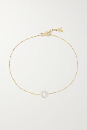 Mateo Bijoux Bracciale In Oro 14 Carati Con Diamanti