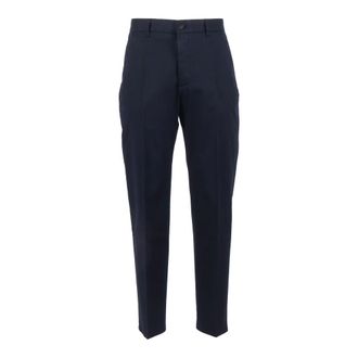 Slowear Slim-fit Trousers, male, Blue, Size: M Theo Pantalone
