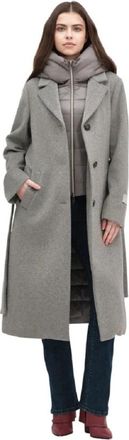 White Wise 20350 Jas - Dames - Mantel - Grijs - S - Jassen
